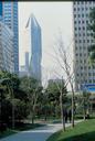 One of many ultra-modern skyscrapers piercing Shanghais skies.